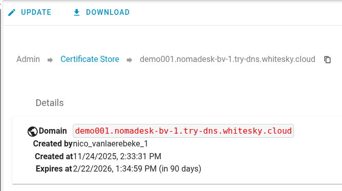 Download Certificate