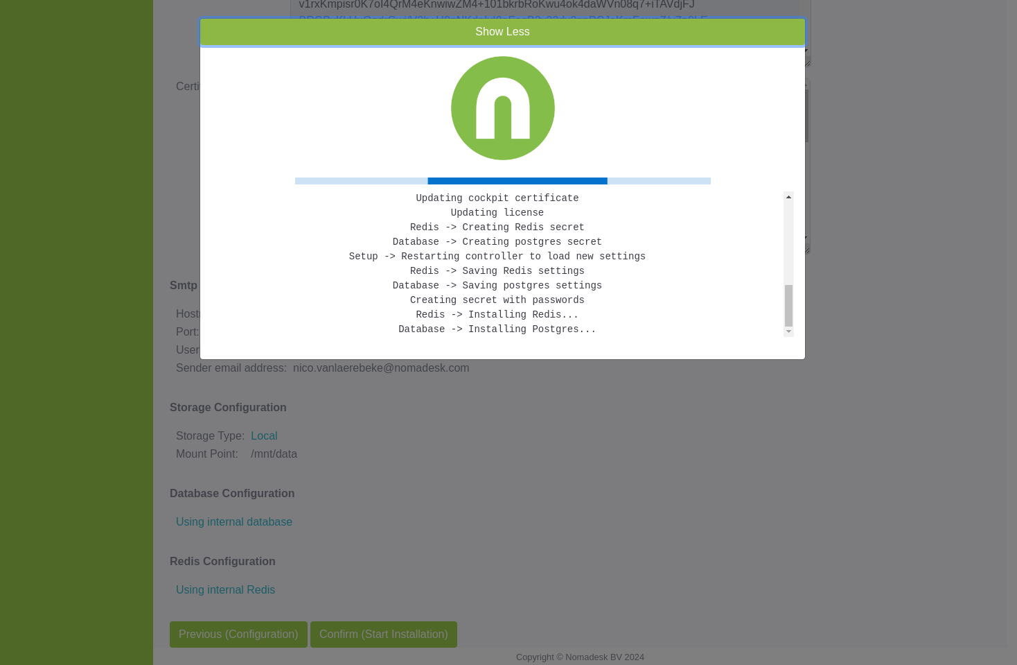 Nomadesk Installer